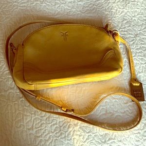 Frye handbag, yellow leather